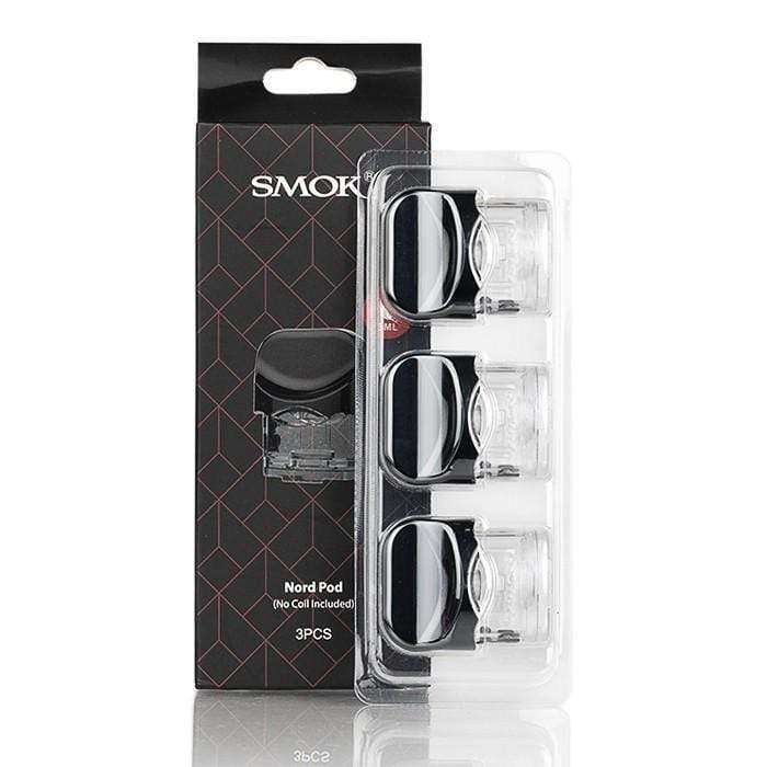 Smok Nord 2ml Replacement Pod Pack of 3 (Without Coils)