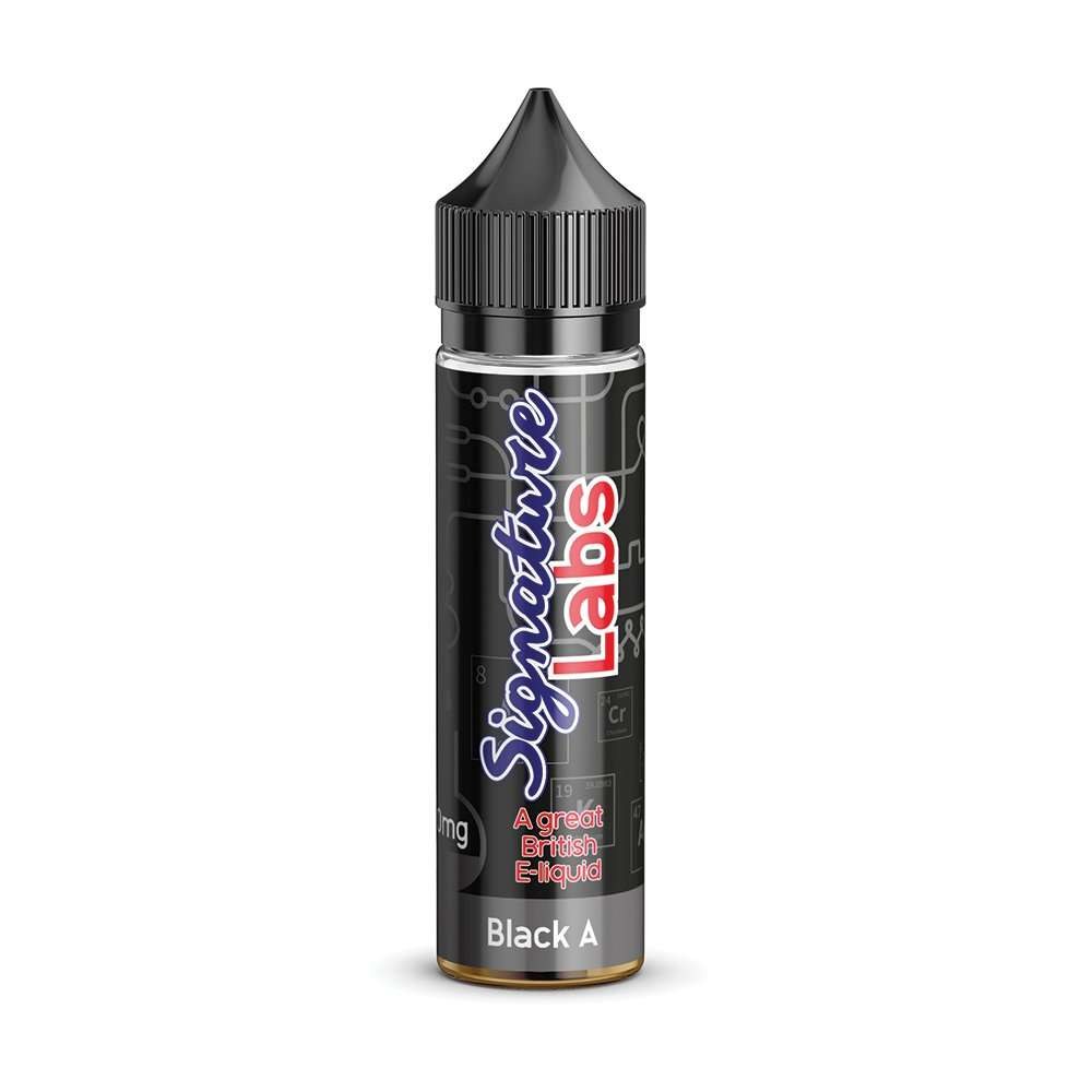 Black A Shortfill E-Liquid by Signature Labs 50ml