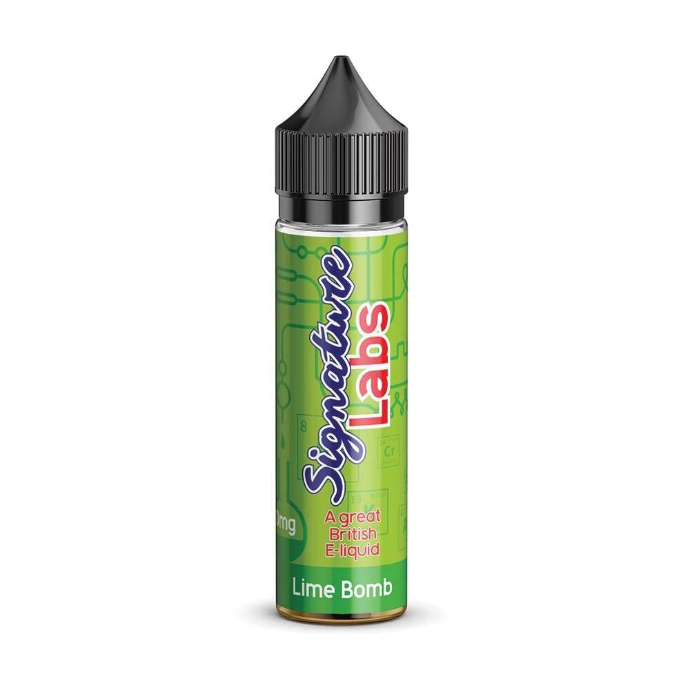 Lime Bomb Shortfill E-Liquid by Signature Labs 50ml